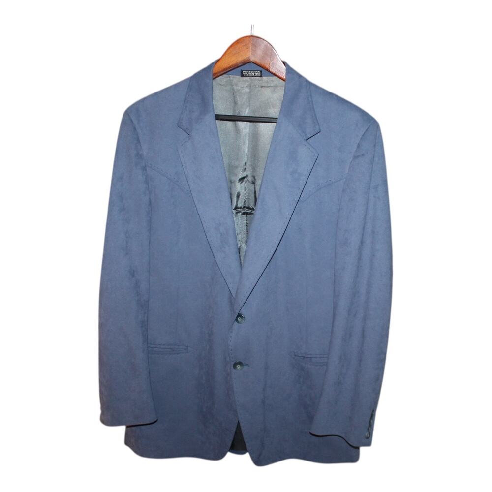 Dallas Western Apparel Vtg 80's Button Western Cowboy Blazer Jacket, Medium, 38R